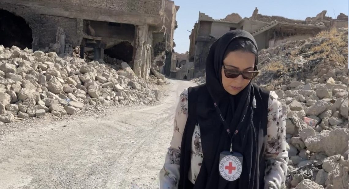 How does ICRC use forensic science for humanitarian purposes?