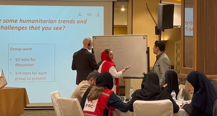 کارگاه آشنایی با نهضت بین‌المللی صلیب سرخ و هلال احمر برای مدیران جمعیت هلال احمر ایران