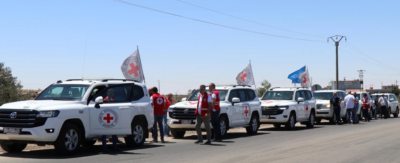 پاسخ کمیته بین‌المللی صلیب سرخ در جنوب سوریه: آخرین اخبار عملیاتی